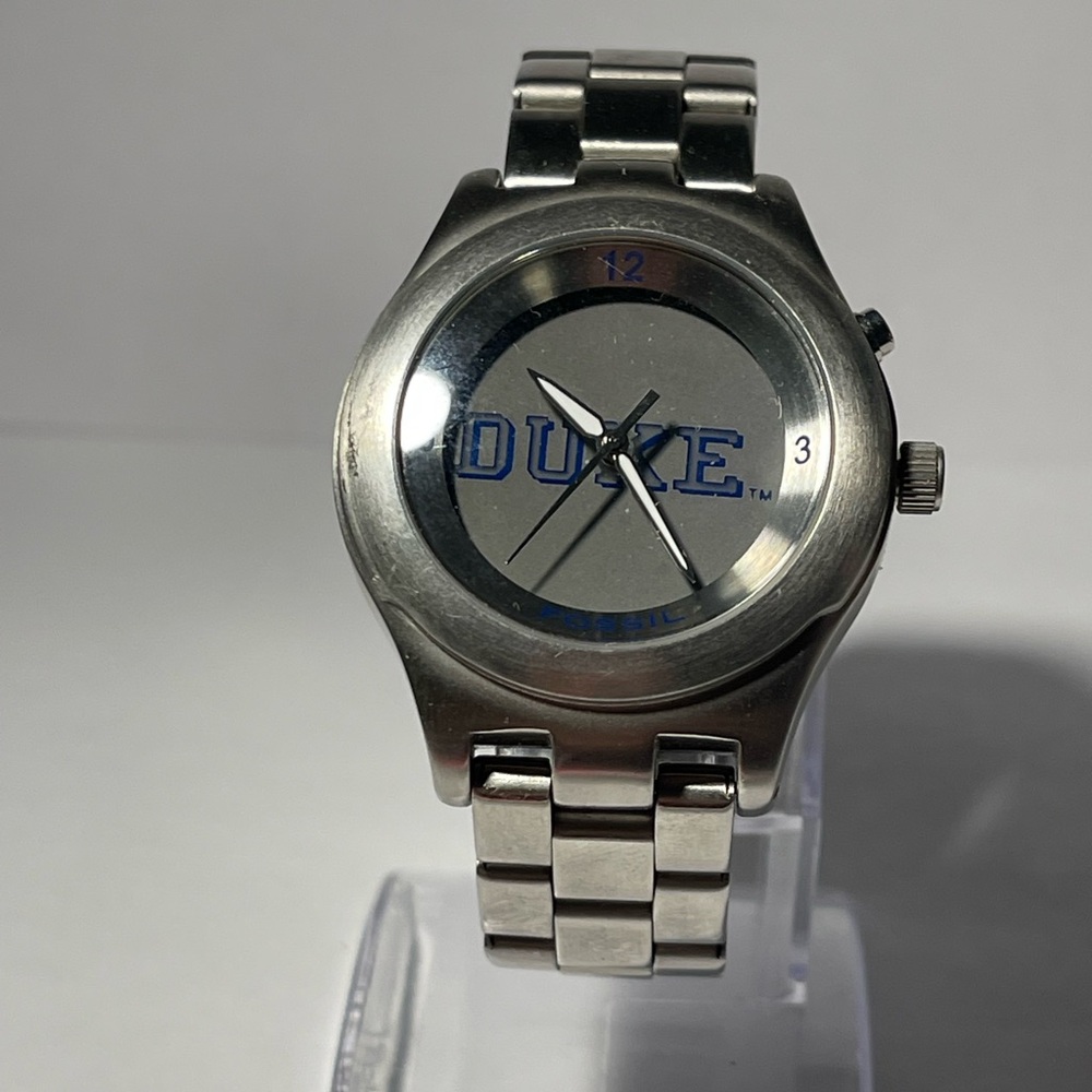 Duke Blue Devils NCAA Stainless-steel Kaleido Men's Watch by Fossil NEW
